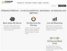 Tablet Screenshot of adspeed.com
